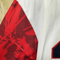Camiseta de Béisbol de República Dominicana de Alta Calidad, Transpirable, para Deportes, Personalizada con Bordado