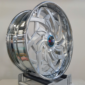 ล้อฟอร์จอลูมิเนียมอัลลอย 6061-T6 ขนาด 26 นิ้ว ยี่ห้อ Rucci ขอบโครเมียม 5x114.3 - Product Image 3