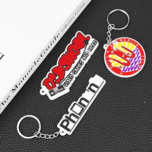 Custom Logo Multi-Color UV Printing Laser <b>Engraved</b> Stainless Steel Metal Keychains-Unique DIY Fashion Promotional Bottle - Product Image 6