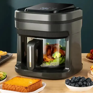 Groothandel 2025 12l Digitale Slimme Zilveren Kuif Automatische Microgolf Lucht Friteuse Nieuw Ontwerp Multifunctioneel Odm/Oem - Product Image 2