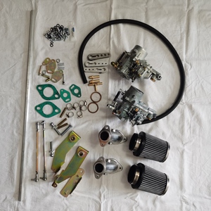 คาร์บูเรเตอร์ FAJS NO CZ5-<span class=keywords><strong>2</strong></span>-34-8A แบบคู่ 34ICT สำหรับรถยนต์ VW รุ่น TYPE 1 ชุดคาร์บูเรเตอร์ FAJS 34ICT แบบ Single Port Manifold TOP ROD LINKAGE - Product Image 4