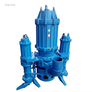 <b>Submersible</b> Centrifugal Slurry <b>Pump</b> - Heavy Duty for River Bed & Sediment Pond Dredgin Bomba De Lodos Sumergible - Product Image 3