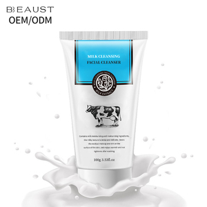 Venta caliente Limpiadores suaves Poros Leche Espuma Limpieza facial Limpiadores faciales Lavado de cara - Product Image 1