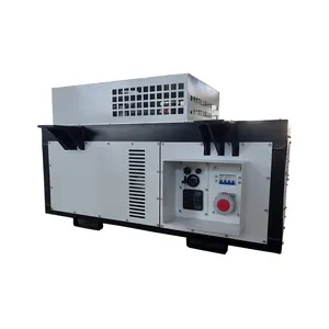 Grupo eletrogen suspeddo central de 15 kw montado en camion para rei térmico contenedor refrigerado transportador