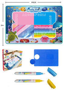 Tapis de <span class=keywords><strong>dessin</strong></span> à l'eau de <span class=keywords><strong>dessin</strong></span> animé en gros 2026, planche à <span class=keywords><strong>dessin</strong></span>, jouets éducatifs, tapis de gribouillage avec stylos magiques pour enfants - Product Image 6