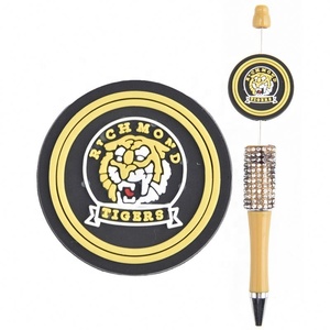 2025 New Focal <b>Beads</b> Pen Making Custom Colour Australia Football Team Silicone <b>Beads</b> <b>Glass</b> <b>Crystal</b> Loose <b>Beads</b> Decoration - Product Image 4