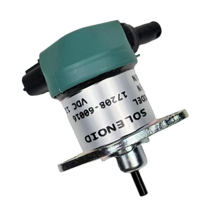 Vanne solénoïde de coupure de carburant 12V 17208-60016, vanne solénoïde d'arrêt adaptée aux moteurs D1005 D1105 V1205 V1505, pièces d'excavateur - Product Image 3