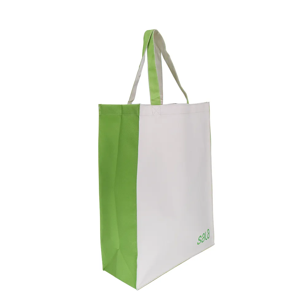 Factory Custom Polyester waterproof 600D PVC backing tote bag logo printing