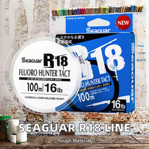 <span class=keywords><strong>Fil</strong></span> de pêche en <span class=keywords><strong>fluorocarbone</strong></span> R18 HUNTER TACT, ligne de leader en <span class=keywords><strong>fluorocarbone</strong></span>, test en fibre de carbone, monofilament pour la pêche en rivière et en lac - Product Image 4