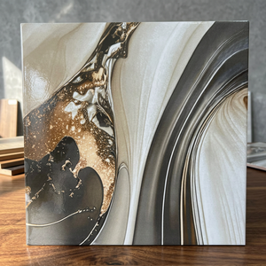 Vistaar - Baldosas de Cerámica para Exterior Antideslizantes y Resistentes a los Ácidos, 40x40cm, 7.5mm, Gris Mate Rústico, para Entradas de Vehículos e Interiores de Hoteles - Product Image 1