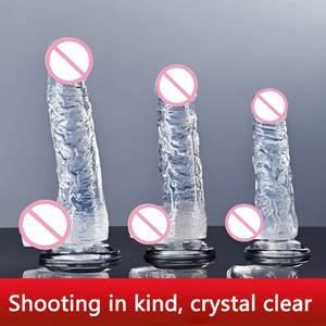 Dildo in <span class=keywords><strong>Silicone</strong></span> a Basso Prezzo con Ventosa, Materiale Sicuro per il Corpo, Vibratore a Forma di Pene, Giocattoli Sessuali per Donna - Product Image 3