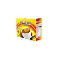 Café Instantáneo STEPPA Energy 5 en 1 con Sabor a Frutas, la Mejor Calidad, Delicioso Sabor Suave, Mejora el Estado de Ánimo, Reduce el Estrés, en Caja