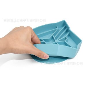 Transformers Silicone Pet Bowl 19cm Slow Feeding Dog <b>Cat</b> <b>Feeder</b> With Suction Base - Product Image 4