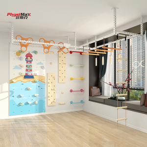 Estructura <span class=keywords><strong>de</strong></span> Escalada Infantil para el Hogar, Pequeño Circuito <span class=keywords><strong>de</strong></span> Obstáculos Ninja, Entrenamiento Sensorial para Niños, Juego Interactivo, Tapete Pequeño para el Suelo - Product Image 2