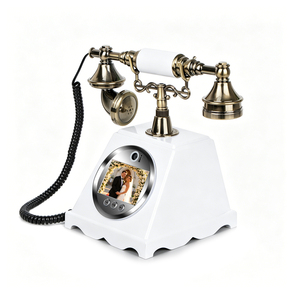 Teléfono Antiguo para Grabación <span class=keywords><strong>de</strong></span> Vídeo y Audio <span class=keywords><strong>de</strong></span> Bodas, Libro <span class=keywords><strong>de</strong></span> Visitas para Eventos y Fiestas, Precio Económico, Venta Directa <span class=keywords><strong>de</strong></span> Fábrica - Product Image 2