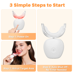 Dispositivo <span class=keywords><strong>dental</strong></span> da terapia clara vermelha do OEM para a ferramenta cura oral ortodôntica do alívio das dores com massagem da vibração - Product Image 5