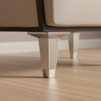 Pieds de canapé en métal de qualité supérieure pour canapé, table basse, meuble TV, lit – Support durable, installation facile, amélioration moderne