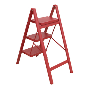3-Step One-Sided <b>Folding</b> Wall Ladder for Roof Rack 150 Iron Attic Stairs Kitchen <b>Stool</b> for Staircase Application - Product Image 3