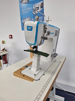 Nouvelle machine à coudre à point noué à double aiguille JACK S7 Postbed Machine à coudre à rouleau industriel
