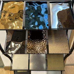 Tôle d'acier inoxydable de série 300 à motifs personnalisés, panneau métallique de pliage de qualité commerciale, finition 2B pour façades de restaurants et bars - Product Image 3