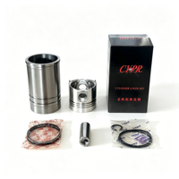 Kit complet de segments de piston et chemises de cylindre CYPR (4 pièces) pour moteur diesel monocylindre – Garantie 12 mois