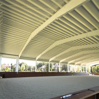Estructuras de Acero en Venta, Kits de Construcción Prefabricados, Estructura de Acero para Almacenamiento de Caballos, Establo