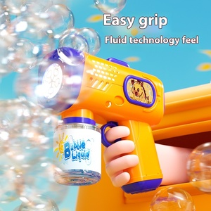 Pistolet à bulles automatique amusant pour enfants Bechotoy, jouet en plastique ABS pour jeux en plein air, pour garçons et filles de 3 ans et plus - Product Image 5