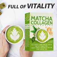 Collagène, thé vert matcha en poudre, complément alimentaire minceur, beauté, antioxydant, éclaircissement de la peau, favorise la digestion, énergie