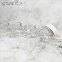 Bocaux en PET à large ouverture et parois droites pour fleurs, avec couvercles CR en plastique à sécurité enfant, fournis directement par l'usine.