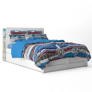 Conjunto de cama 3D com estampa digital personalizável de 4 peças, conjunto de capa de edredom para casa, fornecimento direto da fábrica, mais vendido