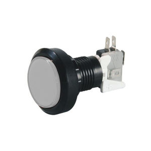 Di alta qualità 40mm rotondo piatto/cupola testa PC di plastica Arcade pulsante con LED <span class=keywords><strong>EL</strong></span> prodotto di alta qualità - Product Image 2