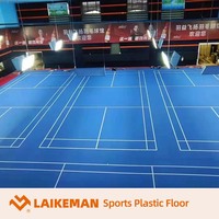 Sol sportif en PVC de Thaïlande 2023, tapis de sol en PVC d'intérieur, terrain de basket-ball, terrain de badminton