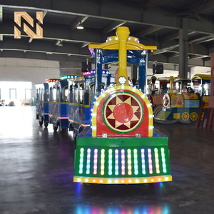 <span class=keywords><strong>Tren</strong></span> Eléctrico sin Rieles de 24 Asientos para Familias, para Parques de Atracciones, Centros Comerciales y Rutas Turísticas - Product Image 5
