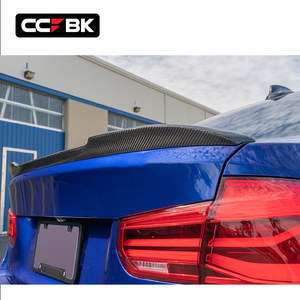 Pour <span class=keywords><strong>BMW</strong></span> F30 320i 328i 330i 335i 340i F80 M3 CS 2011-2018 Aileron de coffre arrière en carbone sec style CS Becquet de coffre Becquet de type Ducktail - Product Image 5