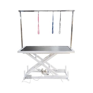 Table de toilettage professionnelle pour chiens en acier inoxydable 304 avec suspension par câble, design moderne multifonctionnel, marque EJL - Product Image 5
