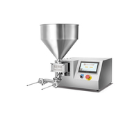 Machine de remplissage automatique de chocolat à petite dose 20L haute productivité, injecteur de confiture et de pain soufflé, déposeur de beurre de cacahuète