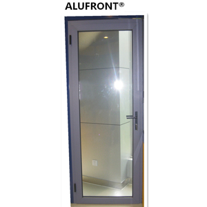Puertas individuales de aluminio para puertas traseras de <span class=keywords><strong>Patio</strong></span>, <span class=keywords><strong>puerta</strong></span> de despensa de vidrio con vidrio de seguridad - Product Image 2