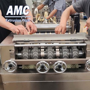 Máquinas Extrusoras de Chips de Maíz AMC, Máquina de Aperitivos de Maíz Frito, Máquina para Hacer <span class=keywords><strong>Bugles</strong></span> <span class=keywords><strong>3D</strong></span> - Product Image 5