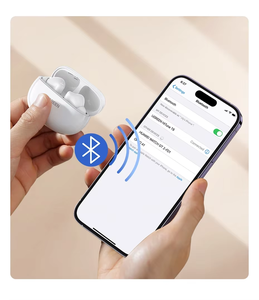 หูฟังไร้สาย UGREEN WS200 HiTune T6 ANC TWS พร้อมระบบตัดเสียงรบกวนแบบแอคทีฟ กันน้ำระดับ IPX5 บลูทูธ <span class=keywords><strong>5.3</strong></span> สำหรับ <span class=keywords><strong>iPhone</strong></span> 16 - Product Image 6
