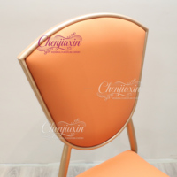 Chaises Royales Blanches en Aluminium Chromé de Luxe pour Événements, Ensemble de Mobilier d'Hôtel Pas Cher pour Mariages et Banquets, Vente en Gros