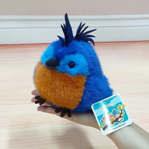 Nieuw ontwerp knuffelvogel speelgoed op maat papegaai kiwi vogel promotie cadeau aangepast logo geaccepteerd - Product Image 2