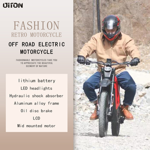 Moto 72V 3000W haute puissance, moteur central, batterie lithium 30Ah, vélo de montagne S1 haute puissance, sport, route, vitesse unique - Product Image 2