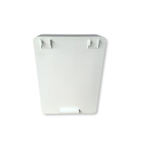 Boîtier de batterie au lithium 48V100Ah, support mural pour batterie, rack de stockage d'énergie solaire, boîtier de batterie prismatique, écran LCD, 5 kWh