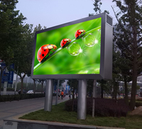 Afficheur LED couleur pleine gamme de 1 x 2 mètres, classé IP65, avec animation, pour la publicité extérieure et l'utilisation en magasin de détail, écran LED SMD P8