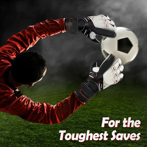 Durable espléndida protección previene lesiones dedo proteger más duro ahorra fuerte agarre jóvenes adultos portero guantes de portero - Product Image 5