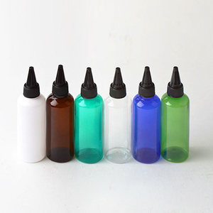 Chai Nhựa Rỗng 120Ml 200Ml 250Ml Bóp Xoắn Màu Đen Chai Keo Nhỏ Giọt Thuốc Cho Tóc Chai Dầu - Product Image 4