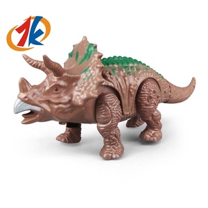 Jumbo Khủng long đồ chơi cho trẻ em trẻ mới biết đi thực tế khủng long con số đồ chơi chơi Set DIY điện ánh sáng âm thanh bò khủng long lắp ráp - Product Image 3