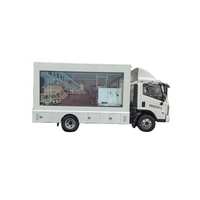 Camion publicitaire mobile Forland M5 avec écran LED couleur plein format, moteur Quanchai 150 CV, véhicule de publicité extérieur, vente directe d'usine