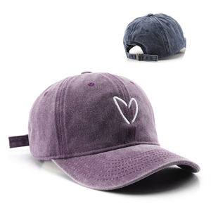 Casquette de baseball en coton délavé de haute qualité, style décontracté, avec logo brodé personnalisé - Product Image 4