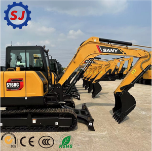รถขุดมือสอง Sany Sy60c รถขุดแบรนด์จีนขนาดกลาง มีสินค้าในสต็อก Sy75C SY60C SY75C SY95C SY125C สำหรับขาย - Product Image 5